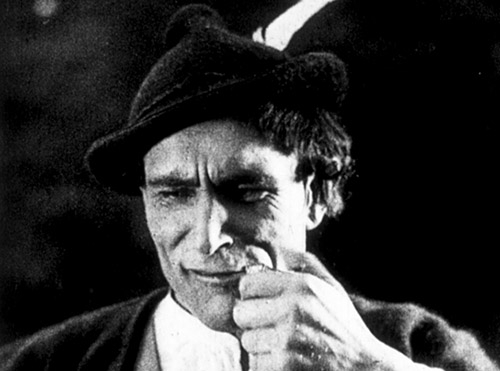 Luis Trenker in "Der große Sprung" (1927)
