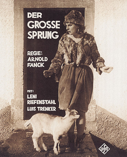 Filmplakat von "Der große Sprung" (1927)