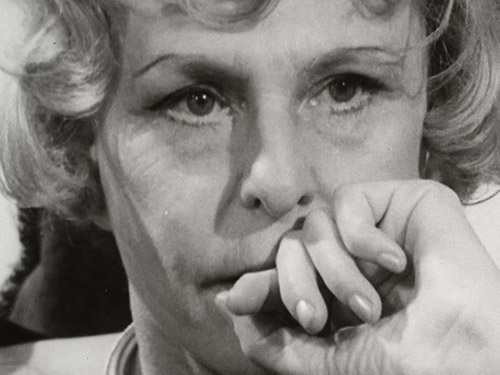 Leni Riefenstahl im CBC-Interview "Leni Riefenstahl in her own words", 1965 ("Riefenstahl", 2024)
