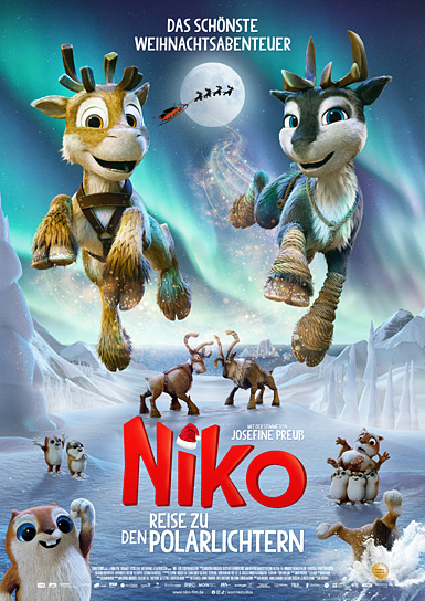 Filmplakat von "Niko - Reise zu den Polarlichtern" (2024)