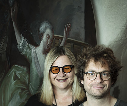 Veronika Franz, Severin Fiala (v.l.n.r.)