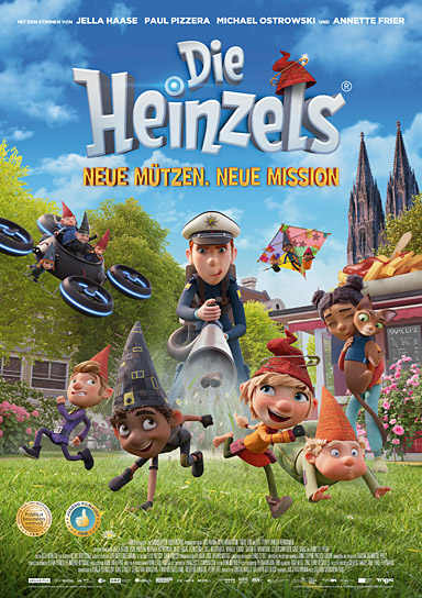 Filmplakat von "Die Heinzels - Neue Mützen, Neue Mission" (2024)
