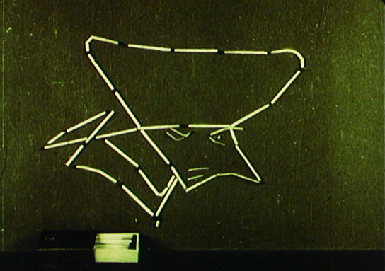 Screenshot vom Legebild 'Friedrich der Große' aus "Die geheimnisvolle Streichholzdose" (1910)