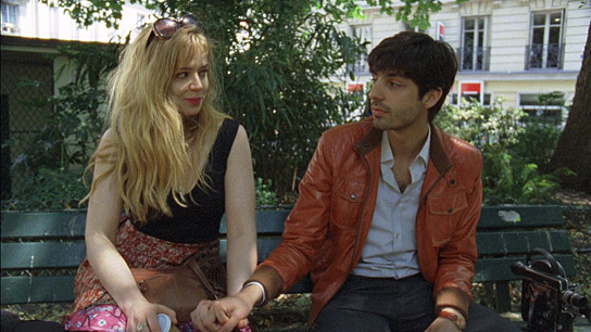 Carly May Borgstrom, Akın Şipal (v.l.n.r.) in "The Bicycle" (2015)