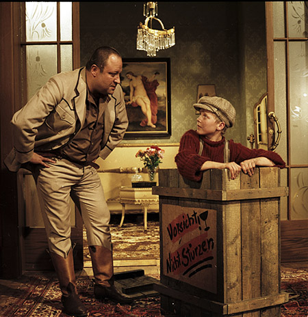 Jürgen Watzke, Christoph Zeller (v.l.n.r.) in "Kai aus der Kiste" (1988)