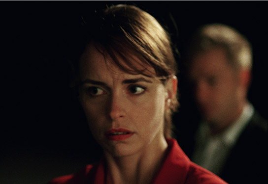 Nina Hoss, Hinnerk Schönemann (v.l.n.r.) in "Yella" (2007)