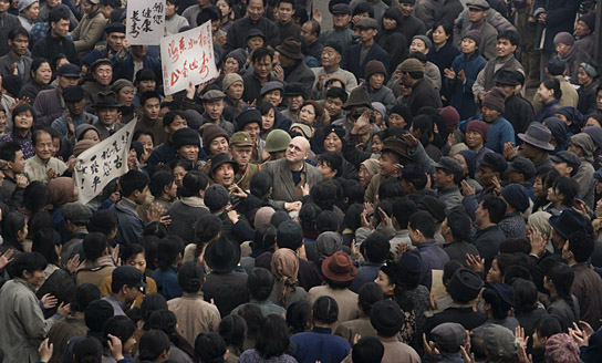 Ulrich Tukur (Mitte) in "John Rabe" (2009)