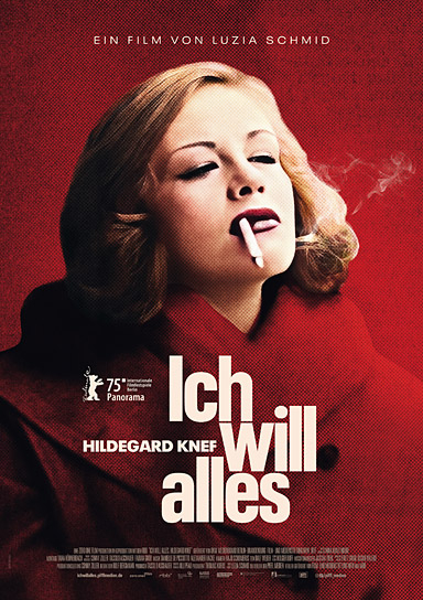 Filmplakat von "Ich will alles. Hildegard Knef" (2025)