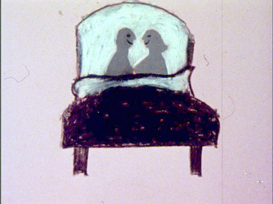 Screenshot aus "Zwischen Tier und Schatten" (1985)