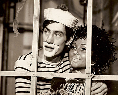 Winfried Glatzeder, Renate Blume (v.l.n.r.) in "Die sieben Affären der Doña Juanita" (1973)
