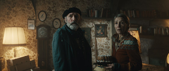 Karl Markovics, Barbara Nüsse (v.l.n.r.) in "Blindgänger" (2024)