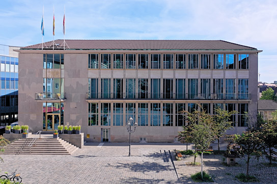 Bayerische Staatsbank (heute Heimatministerium), Nürnberg in "Sep Ruf – Architekt der Moderne" (2025)