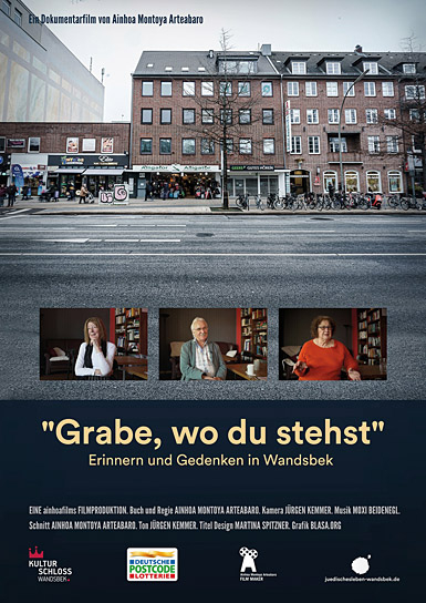Filmplakat von "'Grabe, wo du stehst' - Erinnern und Gedenken in Wandsbek" (2025)