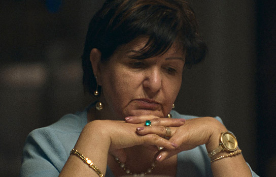 Wafaa Aoun in "Happy Holidays" (2024)