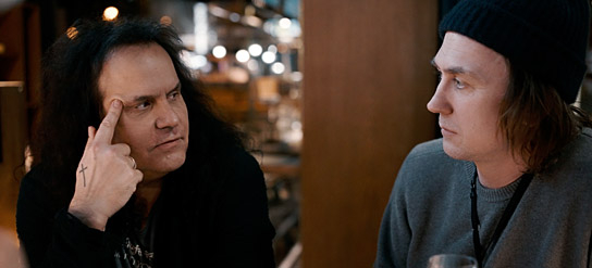Mille Petrozza,  Lars Eidinger (v.l.n.r.) in "Kreator - Hate & Hope" (2025)