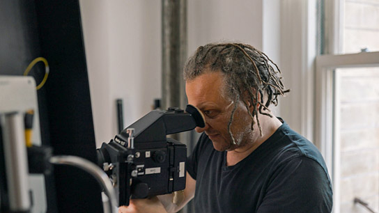 Martin Schoeller in "We All Bleed Red" (2024)