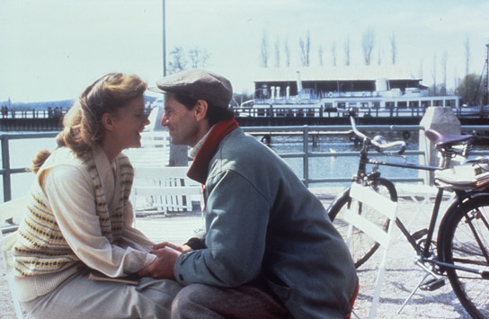 Barbara Sukowa, Sam Shepard (v.l.n.r.) in "Homo Faber" (1990)