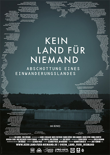 Filmplakat von "Kein Land Für Niemand - Abschottung eines Einwanderungslandes" (2025)
