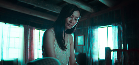Fala Chen in "Ballad of a Small Player" (2025)