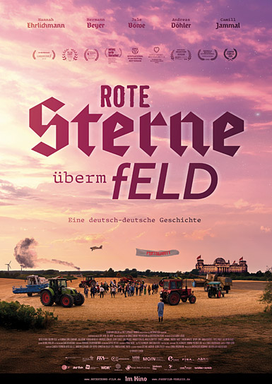 Filmplakat von "Rote Sterne überm Feld" (2024)