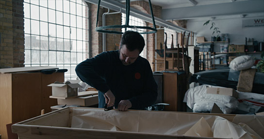 Eric Wrede in "Der Tod ist ein Arschloch" (2024)