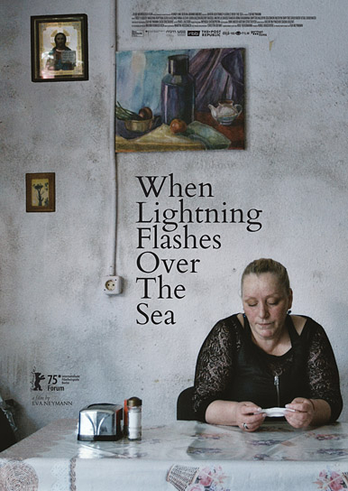 Filmplakat von "When Lightning Flashes Over the Sea" (2025)
