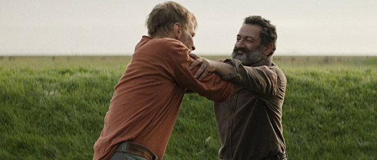 Tom Wlaschiha, Georges Khabbaz (v.l.n.r.) in "Yunan" (2025)