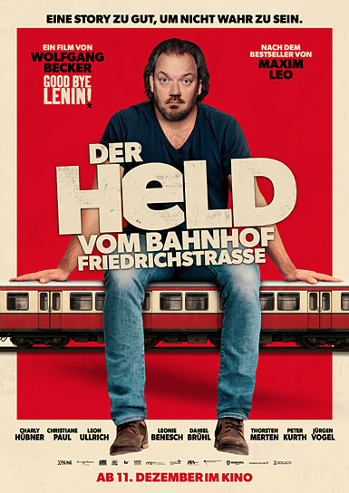 Filmplakat von "Der Held vom Bahnhof Friedrichstraße" (2025)
