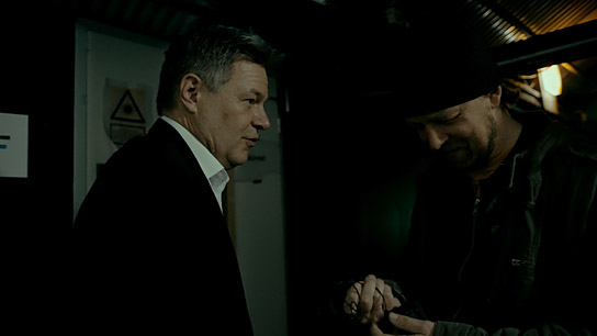 Robert Habeck, Lars Jessen (v.l.n.r.) in "Jetzt. Wohin. - Meine Reise mit Robert Habeck" (2025)