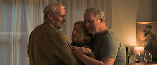 August Zirner, Dagmar Manzel, Harald Krassnitzer (v.l.n.r.) in "Der verlorene Mann" (2026)