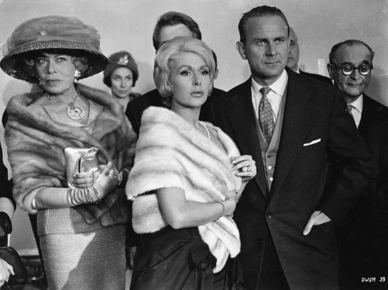 Sigrid von Richthofen, Christiane Nielsen, Vicco von Bülow (vorne v.l.n.r.) in "Das Wunder des Malachias" (1961)