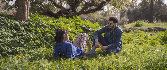 Noga Erez, Ori Rousso (v.l.n.r.) in "Noga" (2026)