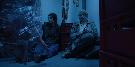 Victoria Mayer, Corinna Harfouch (v.l.n.r.) in "Kalter Hund" (2026)