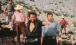 Wolfgang Kieling (vorne links) in "Die Banditen vom Rio Grande" (1965)