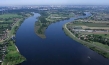 Die Elbe von oben