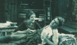 Screenshot mit Thea Steinbrecher, Viktor Gehring (v.l.n.r.) aus "Der Klosterjäger" (1920)