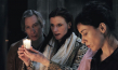 Rainer Sievert, Jutta Wernicke, Jana Klein (v.l.n.r.) in "Un café sans musique c'est rare à Paris" (2019); Quelle: Drop-Out Cinema, DFF