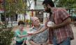 Rom Barnea, Antônio Petrin, Asaf Goldstein (v.l.n.r.) in "Back to Maracanã" (2019); 