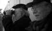 Gerhard Mack, Hark Bohm (v.l.n.r.) in "Die Sinfonie der Ungewissheit" (2018); Quelle: déjà-vu Film, DFF, © déjà-vu Film