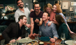 Frederick Lau, Elyas M'Barek, Florian David Fitz, Wotan Wilke Möhring, Jella Haase, Karoline Herfurth, Jessica Schwarz (v.l.n.r.) in "Das perfekte Geheimnis" (2019); Quelle: Constantin Film Verleih, DFF, © 2019 Constantin Film Verleih GmbH, Lucia Faraig