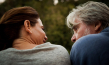 Bibiana Beglau, Peter Simonischek in "CRESCENDO #makemusicnotwar" (2019); Quelle: Camino Filmverleih, DFF, © CCC Filmkunst, Foto: Oliver Oppitz