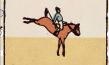 Pferd und Reiter ("Litho Films - Chromolithographische Loops")