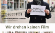 Filmplakat von "Wir drehen keinen Film" (2018); Quelle: Der Filmverleih, DFF, © Ulla Geiger