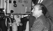 Kurt Hoffmann (vorne), Friedl Behn-Grund bei den Dreharbeiten zu "Bekenntnisse des Hochstaplers Felix Krull" (1957)