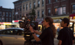 Angelika Spangel bei den Dreharbeiten zu "Unorthodox" [Episode 4] (2020); Quelle: Netflix, DFF, © Anika Molnar, Netflix
