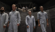 Ibrahim Al-Khalil, Konstantin-Philippe Benedikt, Marcel Andrée, Ali Khalil (vorne v.l.n.r.) in "Die Rüden" (2019); Quelle: Real Fiction Filmverleih, DFF, © 2017 Tom Trambow