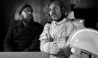 Sebastian Horn, Gerd Baumann (v.l.n.r.) in "Dreiviertelblut - Weltraumtouristen" (2020); Quelle: Südkino Filmproduktion, DFF, © Südkino