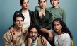 Faraz Shariat (oben Mitte) am Set von "Futur Drei" (2019)