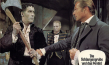 Christopher Lee, Carl Lange, Lex Barker (v.l.n.r.) in "Die Schlangengrube und das Pendel" (1967); Quelle: e-m-s