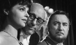 Nadja Tiller, Robert Siodmak, Pierre Brasseur (v.l.n.r.) bei den Dreharbeiten zu "L'affaire Nina B." (FR, 1961)